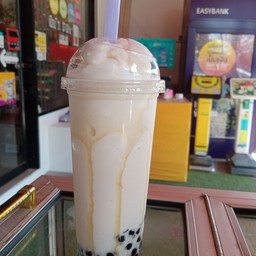 นมหมีน้ำผึ้งปั่น