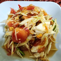 ตำไทยไข่เค็ม