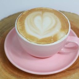 Hot latte คั่วกลาง