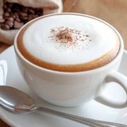 คาปูชิโน่ร้อน