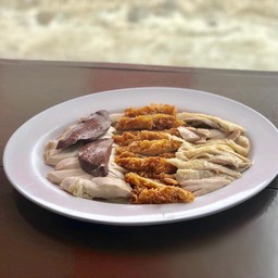 ไก่ต้ม+ทอด สับ ใหญ่