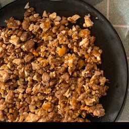 หมูสับผัดไข่เค็ม