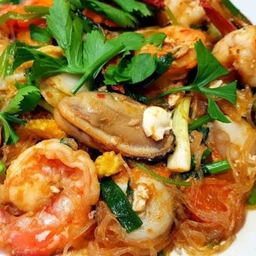 สุกี้แห้งทะเล