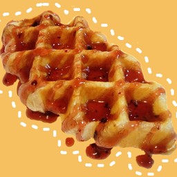 ครอฟเฟิล ซอสบลูเบอร์รี่