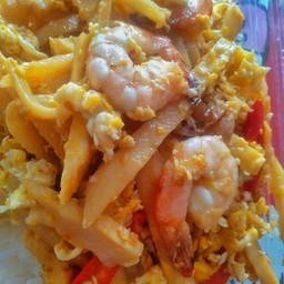 หน่อไม้ผัดไข่(กับข้าว)