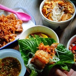 เมี่ยงหมูกรอบ