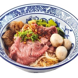 TSD18 แซ่บแห้งวากิวทองสมิทธ์ (วากิวออสเตรเลียสไลซ์, ลูกชิ้น, เนื้อตุ๋น, เอ็นตุ๋น) SLICED AUSTRALIAN WAGYU ROUND,BEEF BALL,BRAISED SHANK AND TENDON