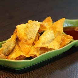 TSA3 เกี๊ยวกรอบ CRISPY PORK AND  SHRIMP WONTONS