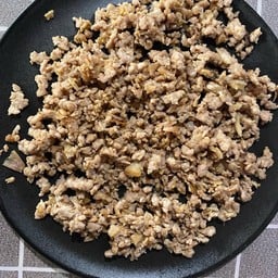 หมูสับผัดปลาเค็ม