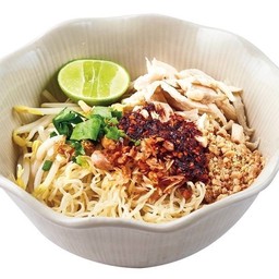 TSF2 แซ่บแห้งไก่ฉีก CHICKEN NOODLES WITH SPICY SAUCE SPICY