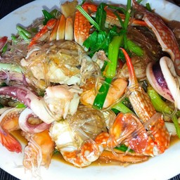 กุ้งอบวุ้นเส้น