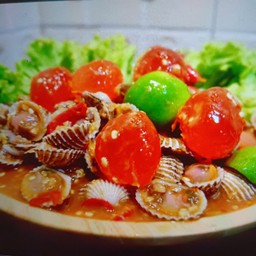 เกาเหลาไข่แดงเค็ม+หอยแครง+กุ้งสด