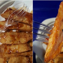 ปลาเส้นอินทรีทอด