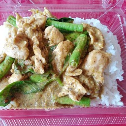 เขียวหวานแห้งไก่