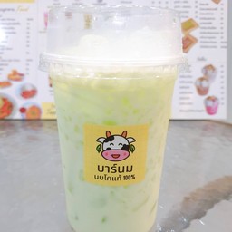 นมแคนตาลูปเย็น