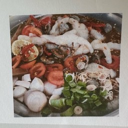 เกาเหลาทะเลรวม ลวก