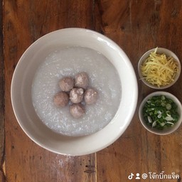 โจ๊กเด็กหมูบะช่อ 3 ถุง (ไม่ใส่เห็ดหอม)