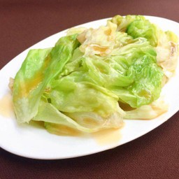 ผักกาดแก้วลวกน้ำมันหอย