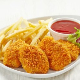 ไก่นักเก็ต+เฟรนฟราย