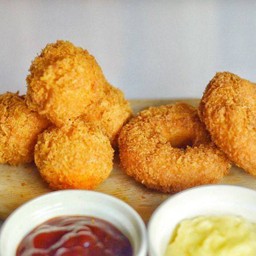 ชีสบอล+โดนัสกุ้งชีส