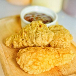 ปีกบนไก่ทอด