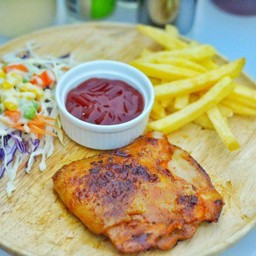 สเต็กไก่สไปร์ซี่