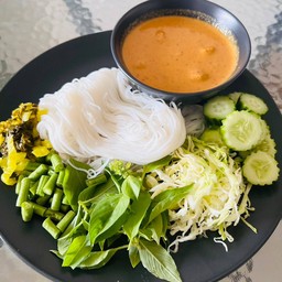 ขนมจีนน้ำยากะทิชุดเล็ก