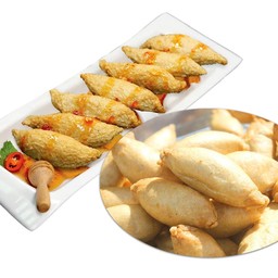 [ชุดปลาเยาวราช] ขนาดพิเศษใหญ่ ปลาระเบิด +ลูกชิ้นปลาเยาวราช(7ลูก)