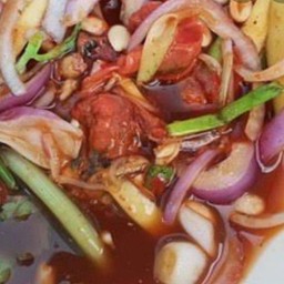 ยำมะม่วงหอยดอง