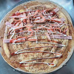 พิซซ่าซอส/ไข่ไก่/แฮม/ปูอัด/ไส้กรอก