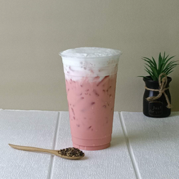 ชากุหลาบนม