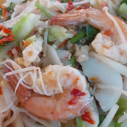 ยำวุ้นเส้นทะเล