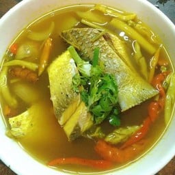 ปลากะพงต้มส้ม