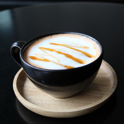 ชาไทยนมสดคาราเมลร้อน