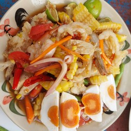 ตำแซ๊บคุณนายโฮเส้นเล็กลวกโคตรจุก