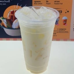 นมวานิลลาเย็น