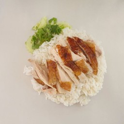 ข้าวมันไก่ย่าง