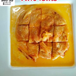 โรตีธรรมดาหนานุ่มหมักเนยล้นๆ