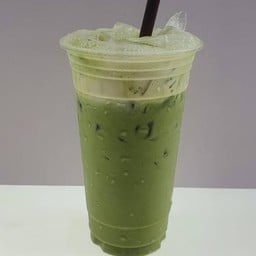 มัทฉะนมเย็น