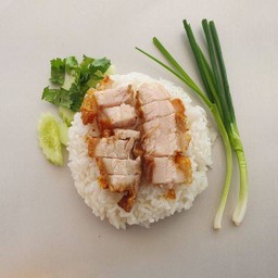 ข้าวมันหมูกรอบ