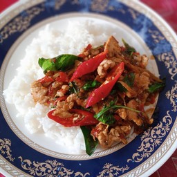 ผัดขี้เมาไก่