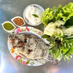 ศรีอุดม เมี่ยงปลาเผา ตลาดหนองปรือ