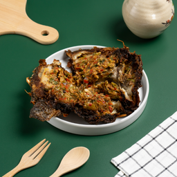 ปลานิลทอด(ยัดไส้)