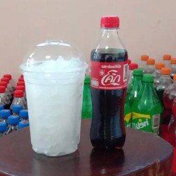 โค้ก+น้ำแข็งแก้วถัง