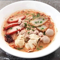 ชื่นหทัย กาแฟโบราณ น้ำปั่น ปังนึ่งสังขยา ส้มปั่น สตรอเบอร์รี่โยเกิร์ต ของหวานทานเล่น🍜🧋🍹) ตลาดปากน้ำ