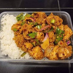 ข้าวยำไก่แชบ
