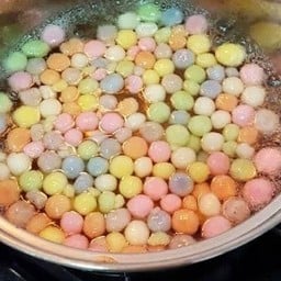 เพิ่มแป้งบัวลอยเม็ดเล็กเปล่า