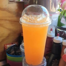 น้ำส้มสดเย็น(ไม่ปั่น)