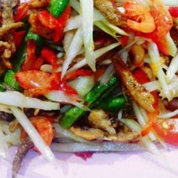 ตำไทยปลากรอบ