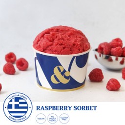 Raspberry sorbet L-cup
